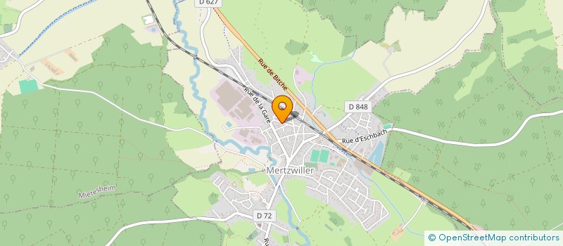 localisation de l'entreprise MADAME JADE MARTEAU  MERTZWILLER
