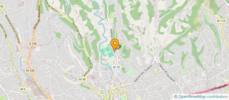 localisation de l'entreprise MADAME JADE MARTY  CAGNES-SUR-MER