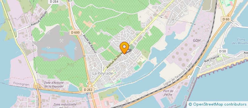 localisation de l'entreprise MADAME JADE MASSOLIS à FRONTIGNAN