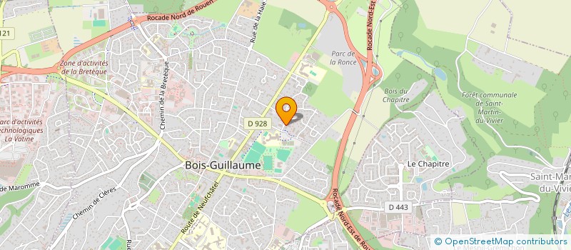 localisation de l'entreprise MADAME JADE MATIGNON à BOIS-GUILLAUME