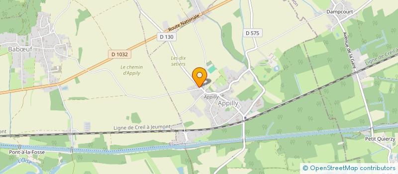 localisation de l'entreprise MADAME JADE MICHEE  APPILLY