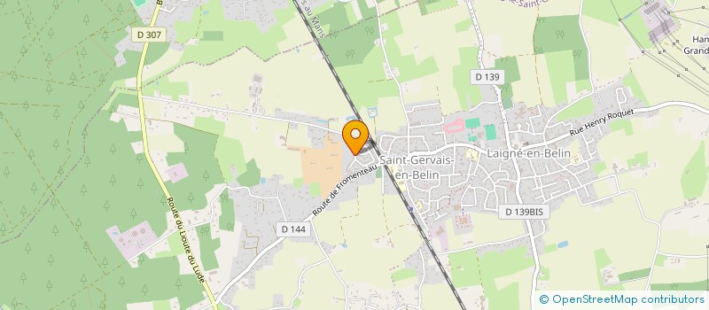 localisation de l'entreprise MADAME JADE MILOT  SAINT-GERVAIS-EN-BELIN