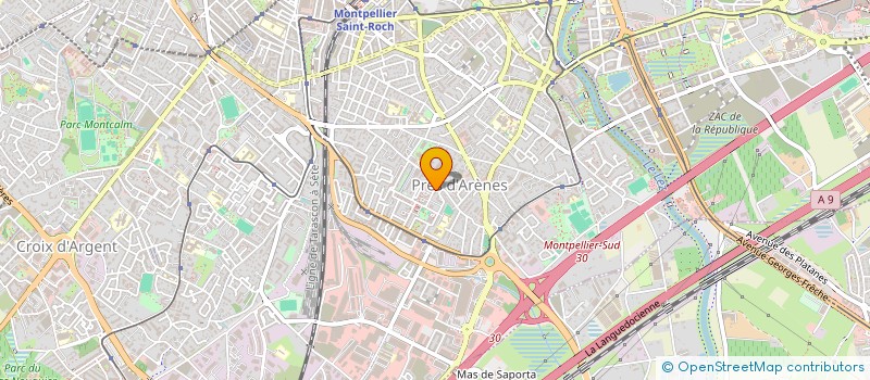 localisation de l'entreprise MADAME JADE MIRAUX à MONTPELLIER