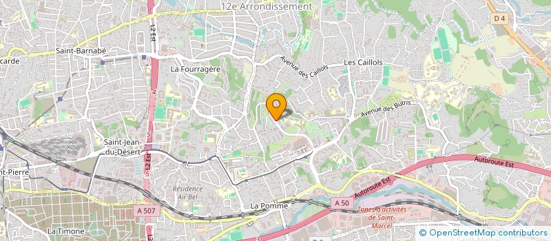 localisation de l'entreprise MADAME JADE MONTEALEGRE à MARSEILLE
