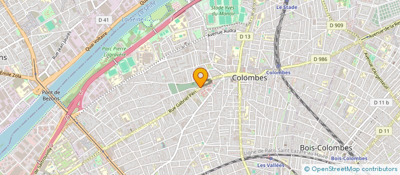 localisation de l'entreprise MADAME JADE NAKOUZEBI à COLOMBES