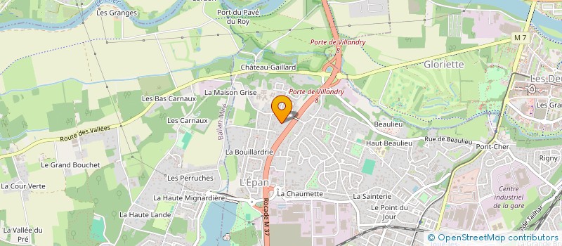 localisation de l'entreprise MADAME JADE NOWAK  JOUE-LES-TOURS