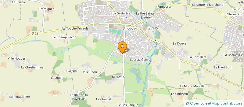 localisation de l'entreprise MADAME JADE-OCEANE SALAUN  RENNES