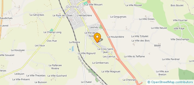 localisation de l'entreprise MADAME JADE ODOUL  QUEDILLAC