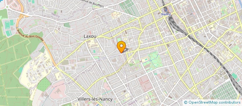 localisation de l'entreprise MADAME JADE OLIVIER  SAULXURES-LES-NANCY