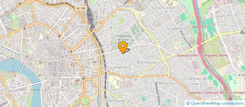 localisation de l'entreprise MADAME JADE ORLINI à TOULOUSE