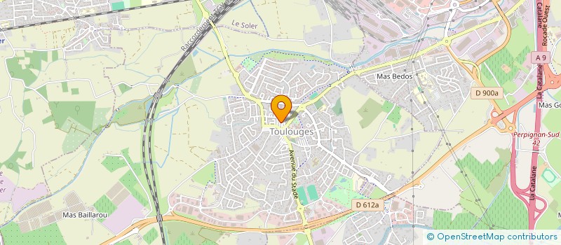 localisation de l'entreprise MADAME JADE PAILLARD  TOULOUGES