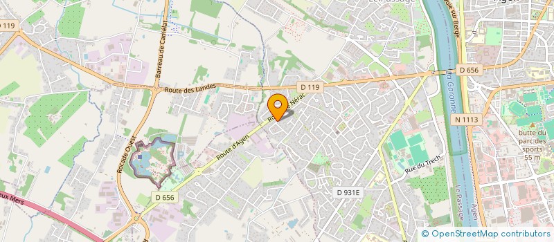 localisation de l'entreprise MADAME JADE PANINI  LE PASSAGE