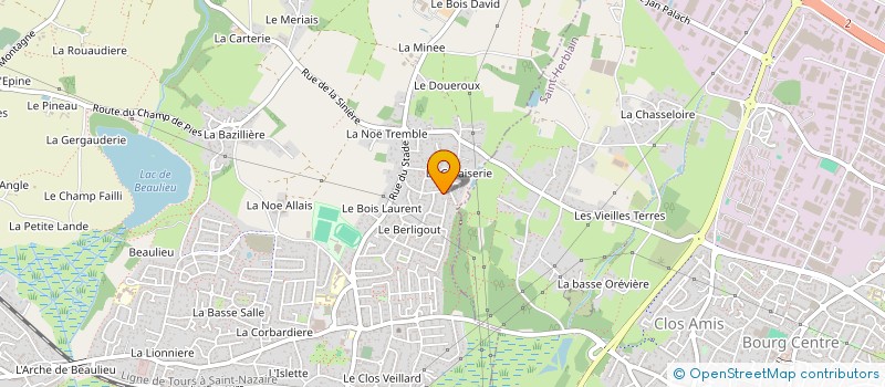 localisation de l'entreprise MADAME JADE PASQUIER à COUERON