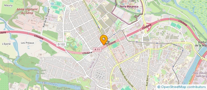 localisation de l'entreprise MADAME JADE PENAGOS  AVRILLE