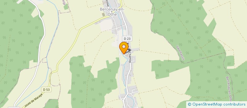 localisation de l'entreprise MADAME JADE PROT  BERCENAY-EN-OTHE