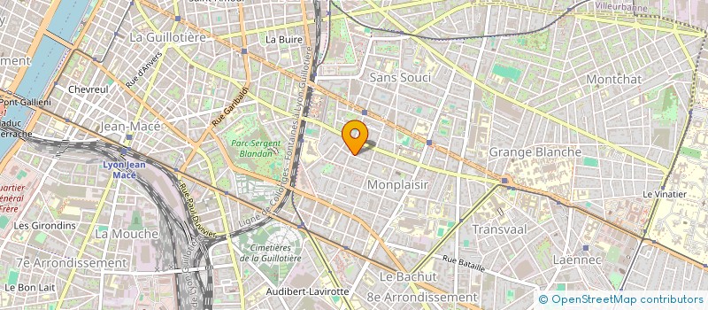 localisation de l'entreprise MADAME JADE RENDU  LYON