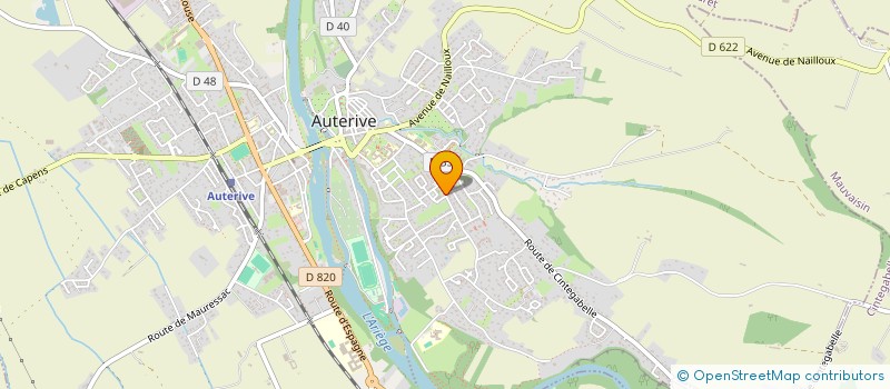 localisation de l'entreprise MADAME JADE RHODIER  AUTERIVE