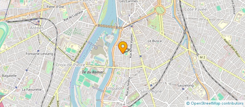 localisation de l'entreprise MADAME JADE RICARD  TOULOUSE