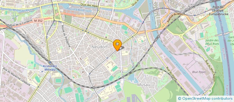 localisation de l'entreprise MADAME JADE ROMEGOUX  STRASBOURG