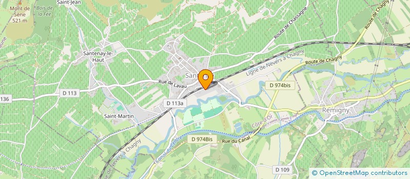 localisation de l'entreprise MADAME JADE ROSSIGNOL à SANTENAY