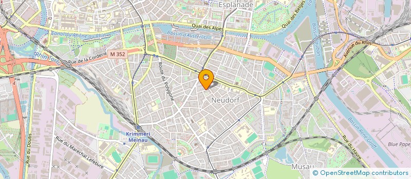 localisation de l'entreprise MADAME JADE ROUSSET à STRASBOURG