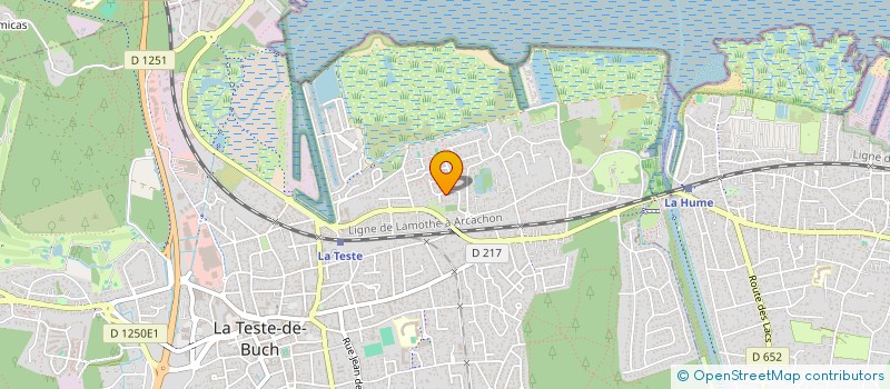 localisation de l'entreprise MADAME JADE ROUSSET à LA TESTE-DE-BUCH