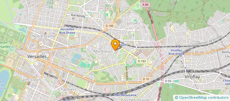 localisation de l'entreprise MADAME JADE RUIZ à VERSAILLES
