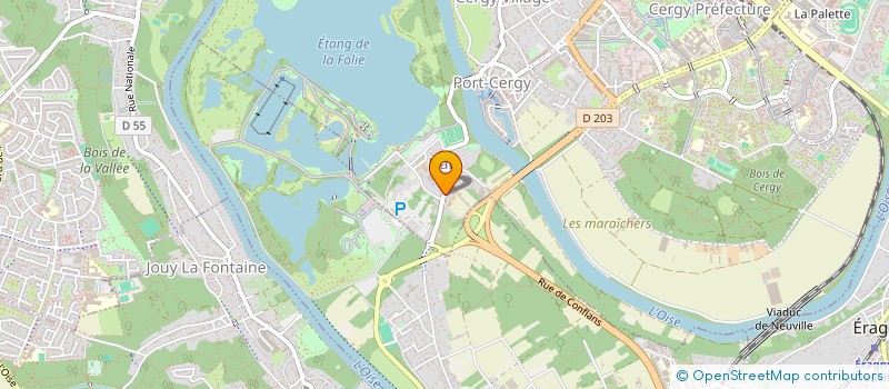 localisation de l'entreprise MADAME JADE SALEHIVAND SHEHNI  MENUCOURT