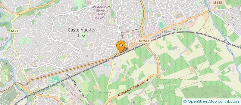 localisation de l'entreprise MADAME JADE SECK à CASTELNAU-LE-LEZ