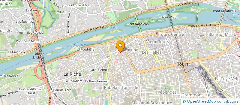 localisation de l'entreprise MADAME JADE SEGRET  TOURS