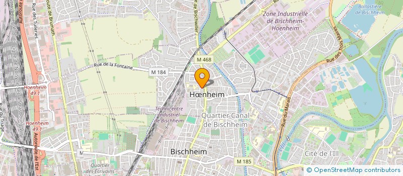 localisation de l'entreprise MADAME JADE SENGCHANH  HNHEIM