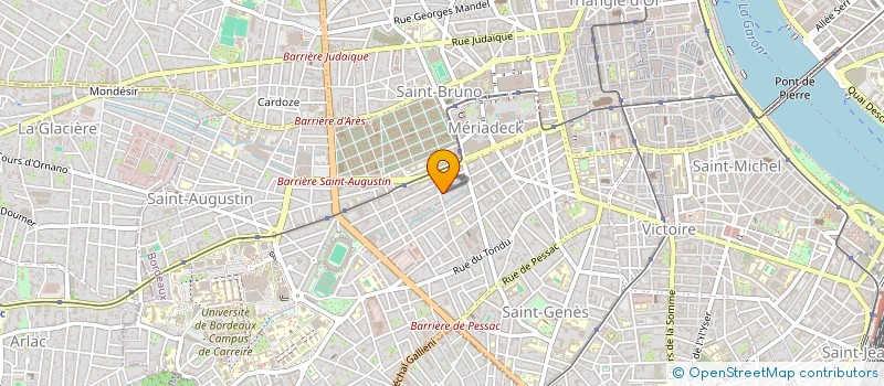 localisation de l'entreprise MADAME JADE SERIN  BORDEAUX