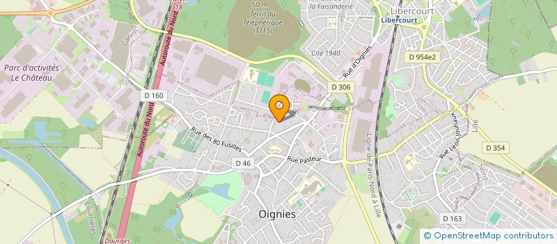 localisation de l'entreprise MADAME JADE TOURBEZ  OIGNIES