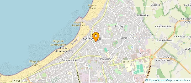 localisation de l'entreprise MADAME JADE VINCENT à SAINT-MALO