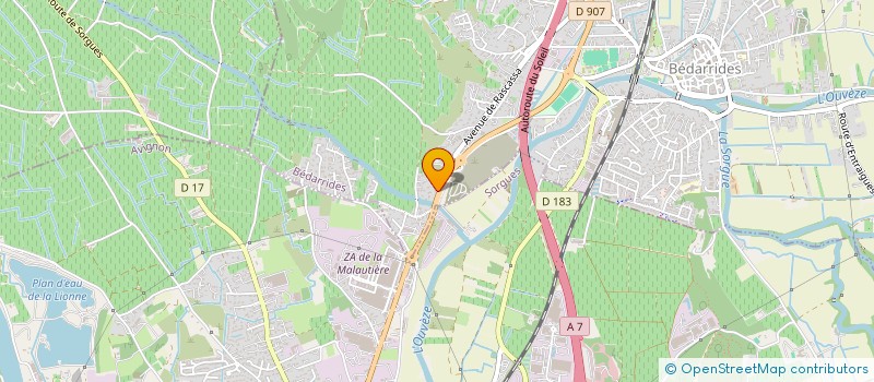 localisation de l'entreprise MADAME JADE VIX  BEDARRIDES