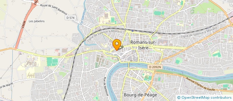 localisation de l'entreprise MADAME JADE WOLFRAM  ROMANS-SUR-ISERE