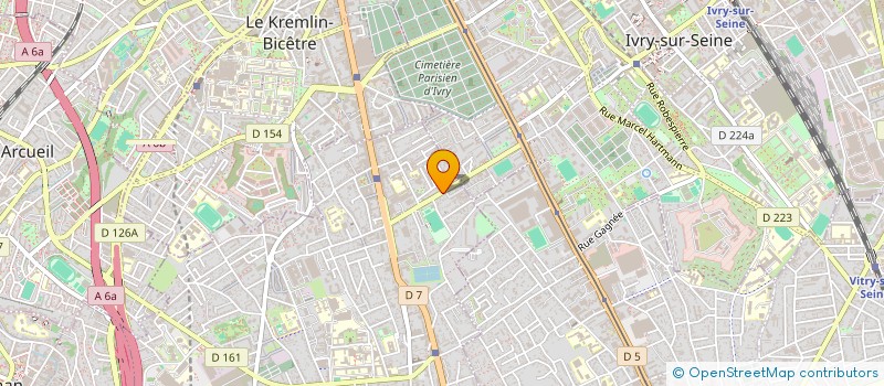 localisation de l'entreprise MADAME JADE ZIPFEL  VILLEJUIF