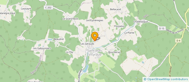 localisation de l'entreprise MADAME JAE KYOUNG SEIGNARDIE  EYRAUD-CREMPSE-MAURENS