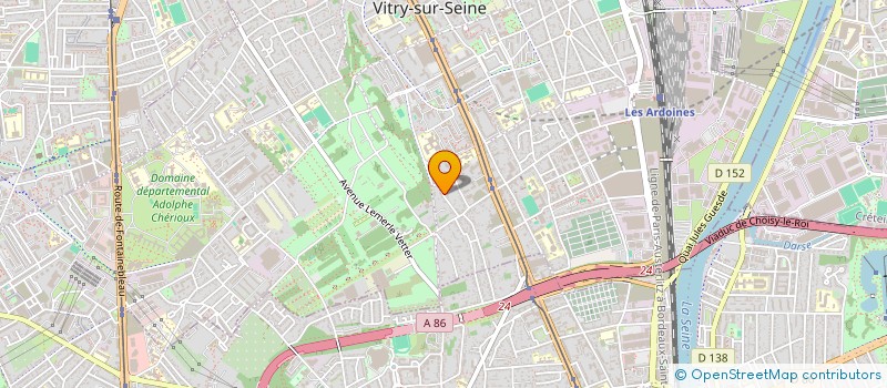 localisation de l'entreprise MADAME JAE-YOUN PARK à VITRY-SUR-SEINE