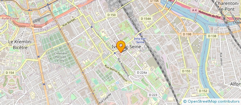 localisation de l'entreprise MADAME JAEKYUNG JANG à IVRY-SUR-SEINE