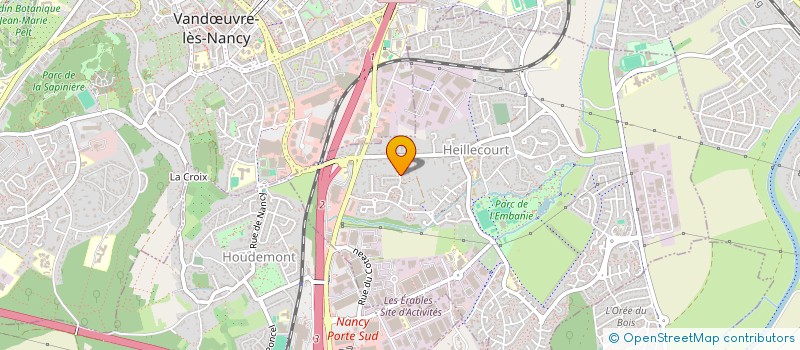 localisation de l'entreprise MADAME JAEL ASSEY OYANE à HEILLECOURT