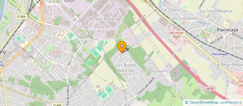 localisation de l'entreprise MADAME JAEL DEPLAGNE RAFFOLT  HERBLAY-SUR-SEINE