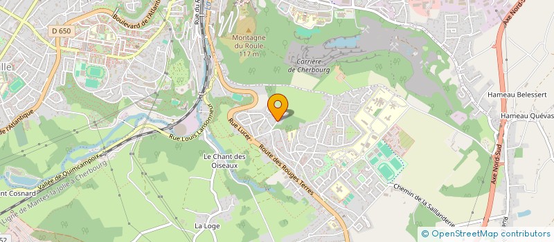 localisation de l'entreprise MADAME JAEL DURAND  CHERBOURG-EN-COTENTIN