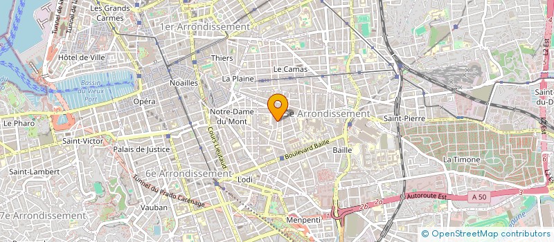 localisation de l'entreprise MADAME JAEL FAUVERGUE à MARSEILLE