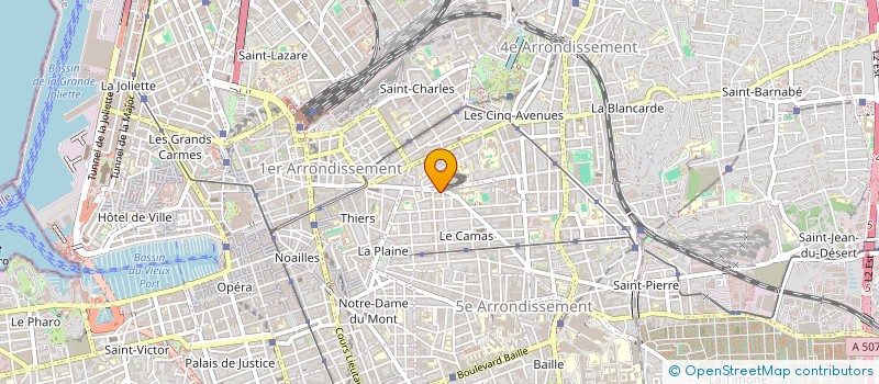 localisation de l'entreprise MADAME JAEL ILUNGA NGOIE à MARSEILLE
