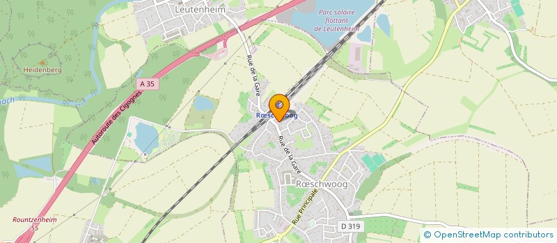 localisation de l'entreprise MADAME JAENNINE HICKEL  RSCHWOOG