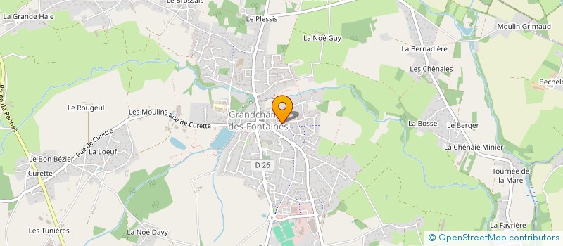 localisation de l'entreprise MADAME JAIDA DENNIS  FAY-DE-BRETAGNE