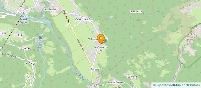 localisation de l'entreprise MADAME JAIMEE USHER  SAMOENS