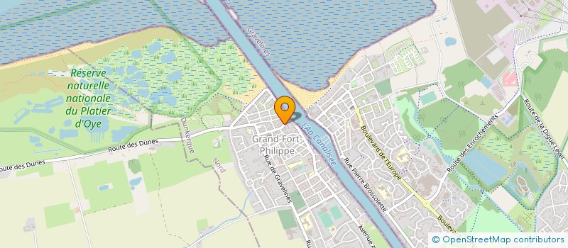 localisation de l'entreprise MADAME JAIMIE WOJTYNIAK  GRAND-FORT-PHILIPPE