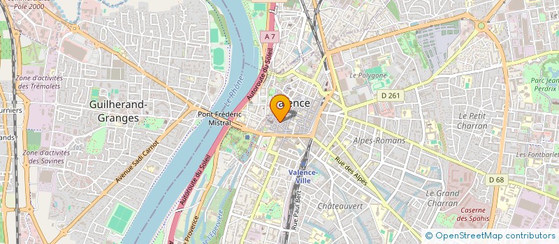 localisation de l'entreprise MADAME JAIMY NIKIJULUW  VALENCE